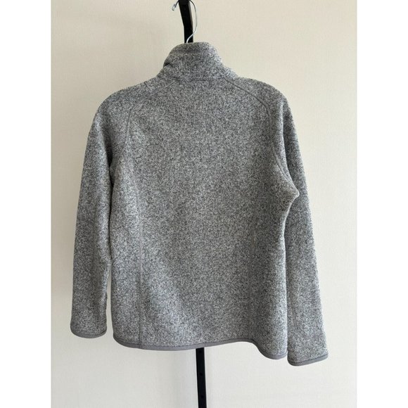 Patagonia Women's Gray Better Sweater 1/4 Zip Fleece Size M (32260) - Picture 3 of 3